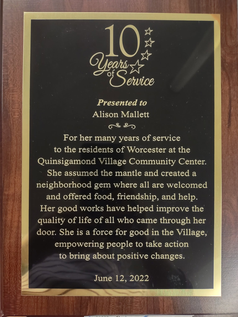 10 Years of Service Award Plaque (14+ Years Total Leadership)